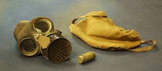 A WWII Civil Defence gas mask