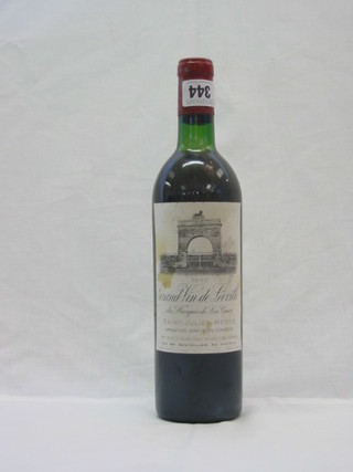 A bottle of 1971 Chateau Montiose