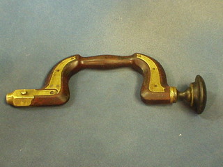 A 19th Century mahogany and brass brace by Thomas Ibbotison