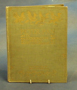 J M Barry, 1 vol. "Peter Pan in Kensington Gardens" 4th edition (1 plate missing)