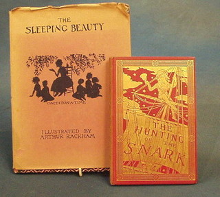 1 vol Lewes Carol "The Hunting of the Snark" 1898 and 1 vol "Sleeping Beauty" told by C S Evans, illustrated by Arthur Rackham