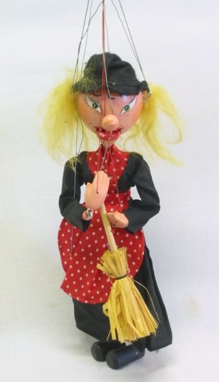A Pelham puppet of a witch