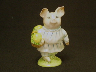 A Beswick Beatrix Potter figure  "Little Piglet Robinson"  the base with gold back stamp mark and F Warne & Co.