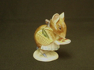 A  Beswick Beatrix Potter figure "Appley Dappley", the base with gold back stamp marked and F Warne & Co