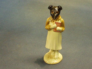 A Beswick Beatrix Potter figure "Pickles" base with gold back stamp (f and r)