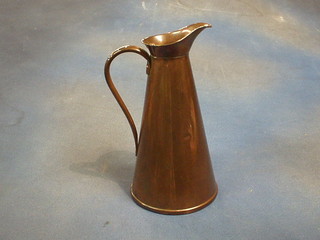 A copper jug 11"