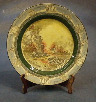 A Royal Doulton seriesware plate "The Battle of the Nile"