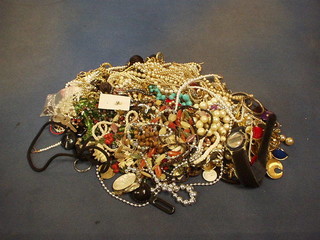 A collection of costume jewellery