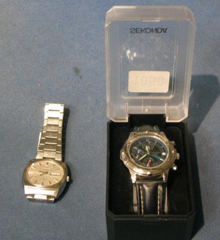 A Sekonda wristwatch and a Seiko Automatic wristwatch