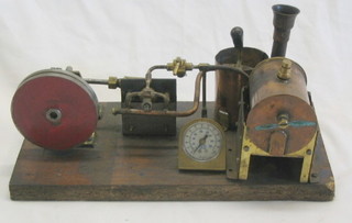 A stationery steam engine