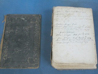 A Victorian Holy Bible containing Old and New Testaments, leather bound