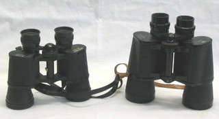 A pair of Regent 7 x 50 binoculars and a pair of Super Zenith 8 x 40 binoculars