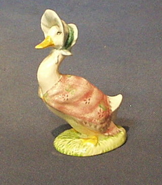 A Royal Albert Beatrix Potter Bunnykins figure Jemima Puddleduck