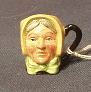 A Royal Doulton tiny character jug "Mrs Bumble" D6687