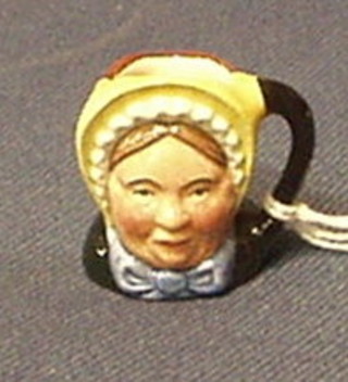 A Royal Doulton tiny character jug "Betsy Trotwood" D6685