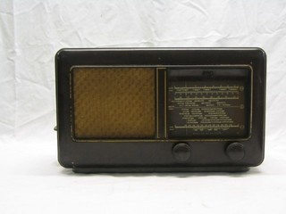 A Type Mas 232 radio contained in a brown Bakelite case