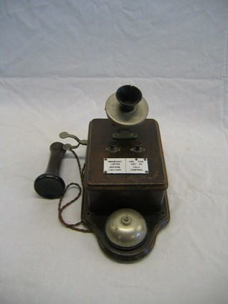 A wall mounting internal telephone marked C108L