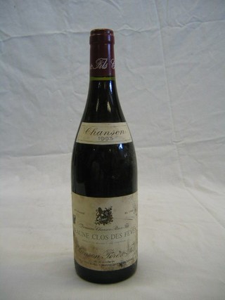 4 bottles of 1993 Chanson Beaune-Clos Des Feves