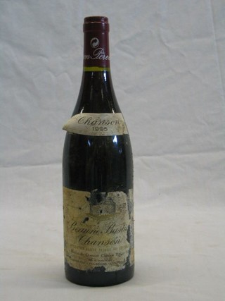 2 bottles of 1995 Chanson Beaune Bastion Chanson