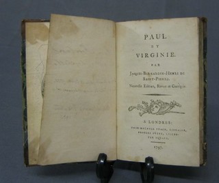 1 vol "Paul Et Virginie 1795"