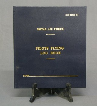 A 1961 Royal Air Force Pilots Flying Log Book, RAF Form 1414, unused,