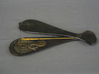 A pair of 19th Century gold scales