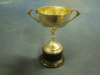 A silver twin handled golf trophy for Ferndown Golf Club The Corbett Cup, Sheffield 1935 by Walker & Hall 2 ozs
