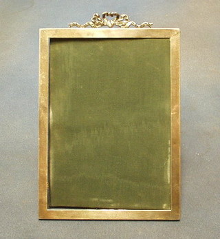 A silver easel photograph frame 8" x 6" Birmingham 1913