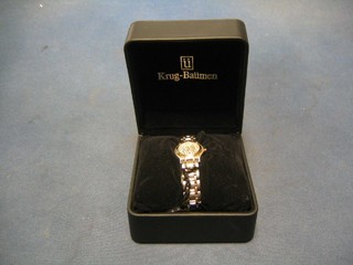 A lady's Krug-Baumen wristwatch