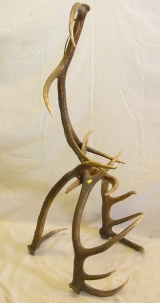 A 19th Century antler light fitting