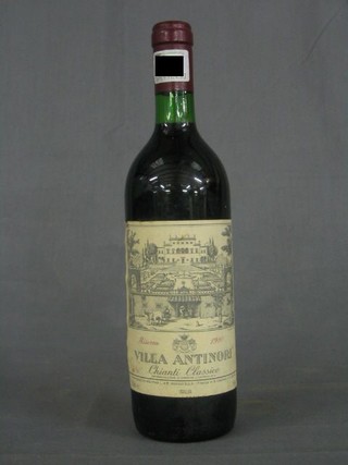A bottle of 1980 Villa Antinora Chianti Classico