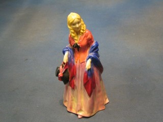 A Royal Doulton figure "Kathleen" HN1252, the base marked Royal Doulton, painted by Doulton & Co