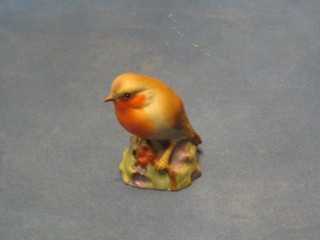 A Royal Worcester figure of a Robin, base marked 1397