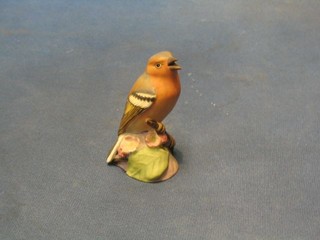 A  Royal Worcester figure of a  Chafinch, base marked 3240