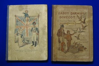 Juliana Ewing, 2 vols illustrated by  Randolph Caldecott, "Daddy Darwin's Dovecot and Jackanapes"