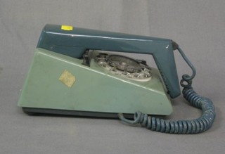 A GPO blue trim phone
