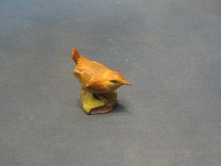 A Royal Worcester figure of a  Wren, base marked 3198
