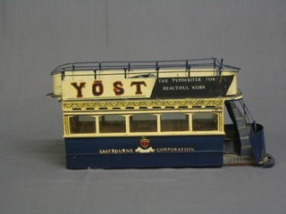 A model of an Eastbourne Corporation horse drawn tram (f)