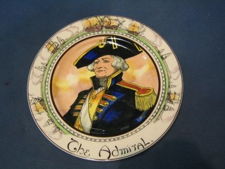 A Royal Doulton seriesware plate "The Admiral" D6278