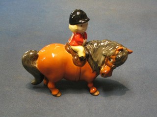 A Beswick Norman Thelwell figure "Angel on Horseback"