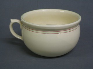 An Ashworth Brothers chamber pot made for the Peninsula and  Oriental Steam Navigation Co.