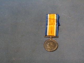 A British War medal to 303549 Pte. A H Evenden 5th London Regt.