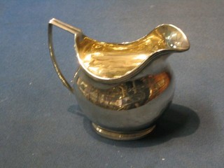 A George IV silver cream jug London 1839 3 ozs