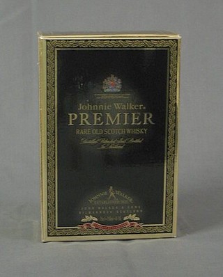 A 75cl bottle of Johnnie Walker Premier Real Old Scots whiskey