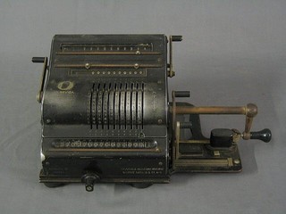A Brunsviga adding machine
