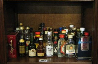 40 miniature bottles of spirits