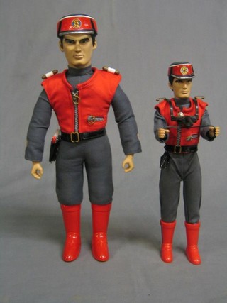 2 Captain Scarlet toy dolls