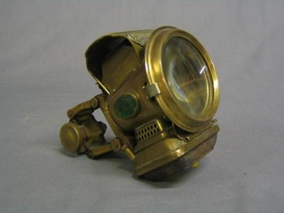 A 19th/20th Century Lucas Silver King bicycle lamp