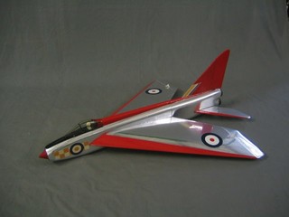 A Jet model of an English Electric Lightning Aircraft 44"