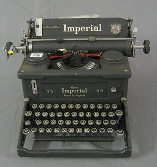 An Imperial Quiet 55 typewriter